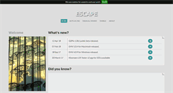 Desktop Screenshot of escape.gr
